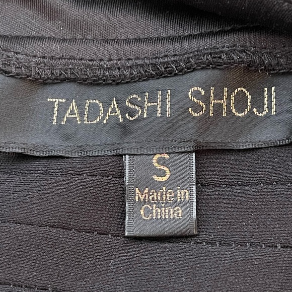 Tadashi Shoji jersey fit Flare midi dress - Picture 7 of 9